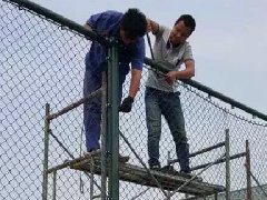 河南鞏義市球場圍欄安